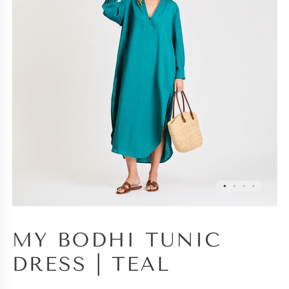 My Bodhi Tunic Maxi Dress - Teal